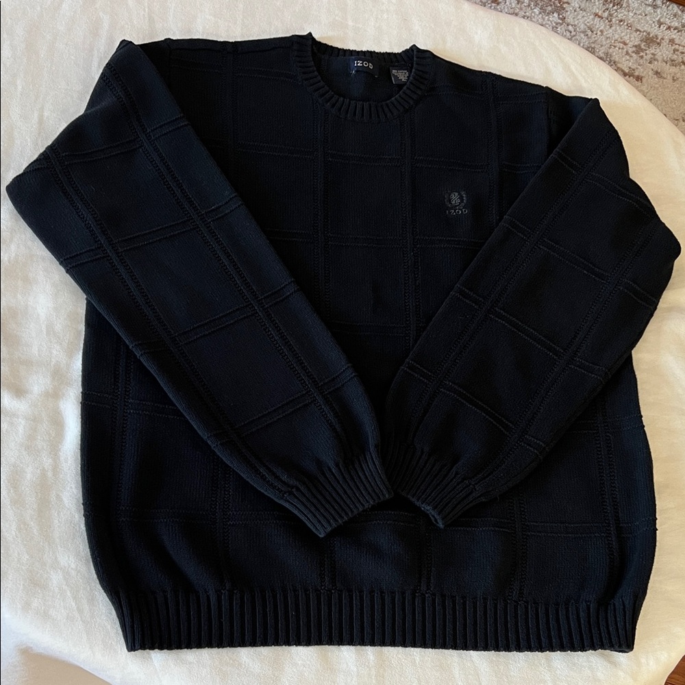 IZOD Men's Navy Crewneck Sweater